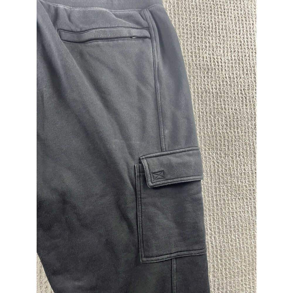 Duluth Trading Co Mens Souped-Up Sweats Storm Cargo Sweatpants Belted 3XL x 28"* - Picture 10 of 12